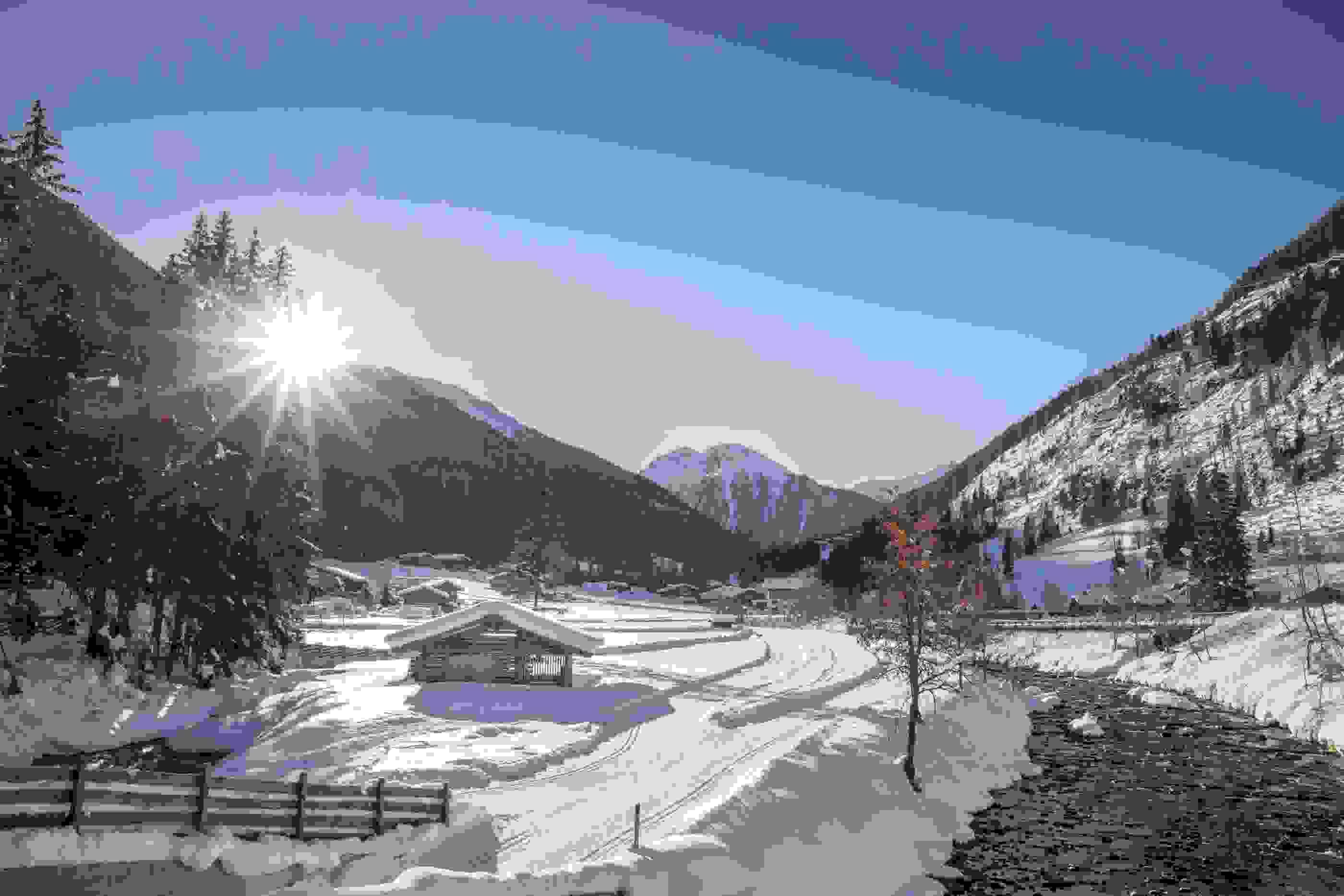 Wintertage in den Bergen