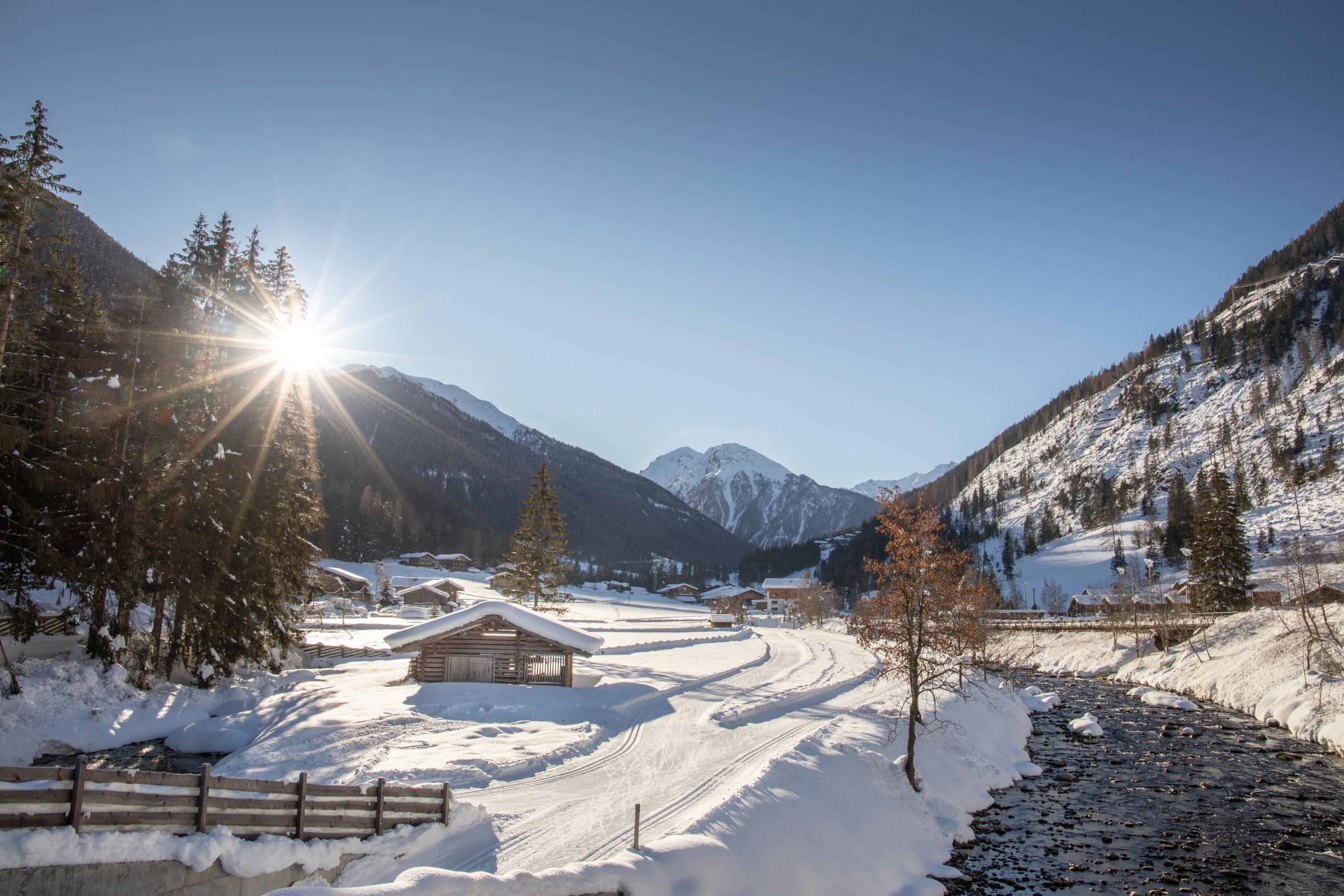 Wintertage in den Bergen